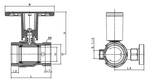 ball valves data sheet 491eff thermo