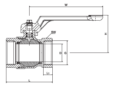 ball valves data sheet 491ff
