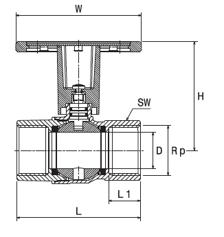 ball valves data sheet 492ffmt