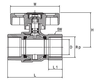 ball valves data sheet 594ffmf