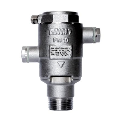 302 - Backfl ow Preventer Type BA for Completion of an Extraction Valve/Bibcock